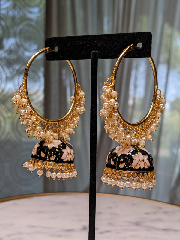 Hoop Jhumkas