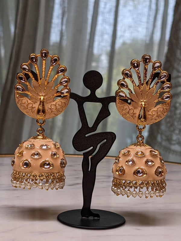 Peacock Jhumkas